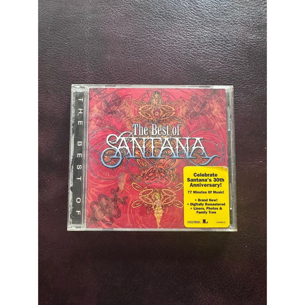The Best of Santana CD 1998 Columbia Legacy Remastered CK 65561 30th Anniversary